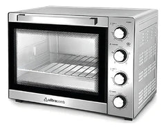Hornito De Mesa Eléctrico Ultracomb Uc-80cin 80l Acero Inox C Gris