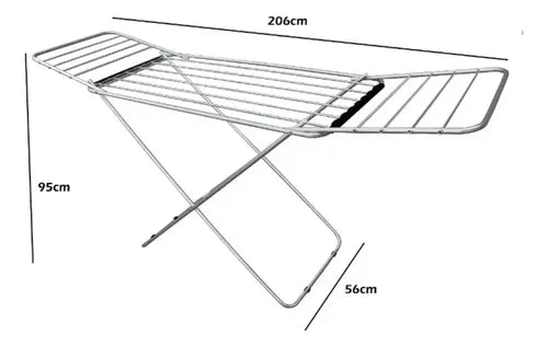 Tender De Aluminio Con Alas Botafogo Var0224 De 206 X 56cm Gris
