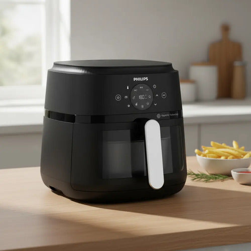 Freidora De Aire Philips Airfryer Phna231/00 1700w 13p 6.2l Negro