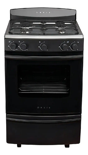 Cocina A Gas Orbis 938gp4m Grafito De 55cm 4h Grafito