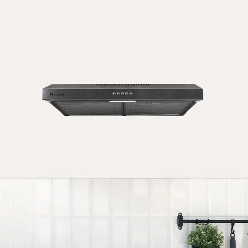 Extractor Purificador De Cocina Florencia Pr60i De Acero Inoxidable Plateado