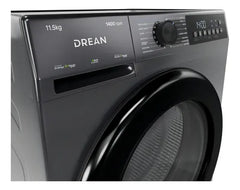 Lavarropas Automatico Drean Lfdr1114isg0 Eco Inverter 11.... Gris