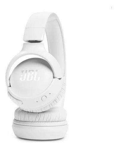 Auricular Bluetooth Jbl Tune 520 On Ear Blanco Pure Bass Cts