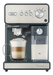 Cafetera Espresso Automatica Oster 6604s Primalatte 15 Bar Plateado