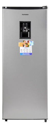 Heladera Telefunken One Door C/dispenser 260l-tkfhel Silver