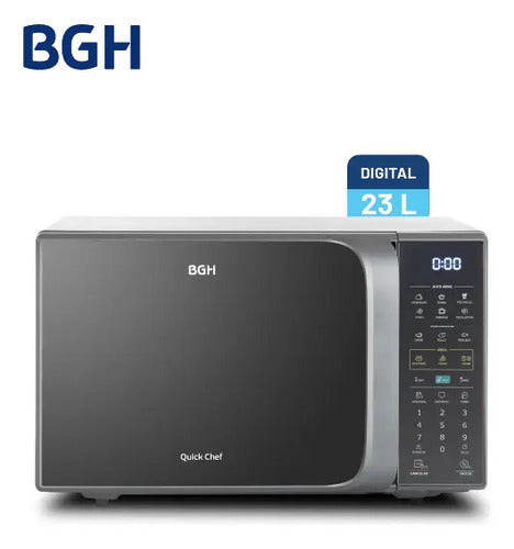 Microondas Bgh Quick Chef B223ds20 Digital Eco 23l