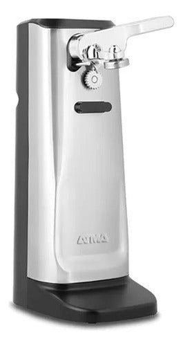 Abrelatas Eléctrico Atma Ae23ap 3 En 1 Destapador Afilador