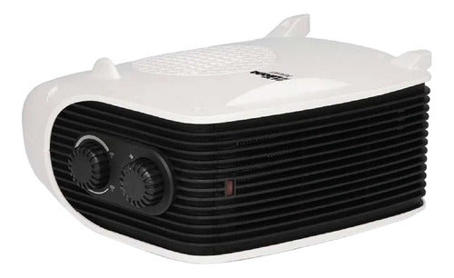 Caloventor Eléctrico Liliana Cfh510 Blanco Y Negro Tio Musa Blanco/negro