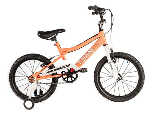 Bicicleta Mtb Rodado 16 Stark Team Junior 6064 Bmx Naranja 16 "