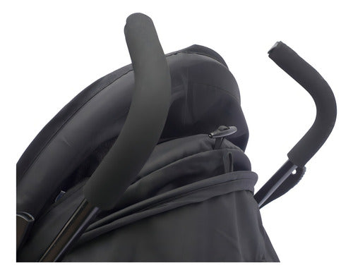 Cochecito Paragüitas Bebesit Neuf Art1058 Negro/verde Con Chasis Color Negro