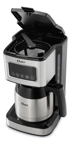 Cafetera Programable Oster Bvstdc4404 Jarra Térmica 8 Tazas Plateado