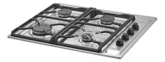 Anafe A Gas Longvie A6600rxf Inox Rejillas De Ventilación Color Acero Inoxidable