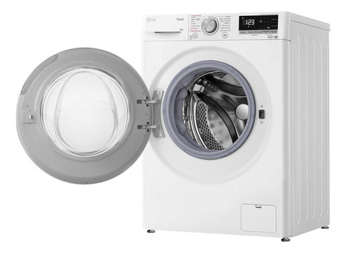 Lavarropas Carga Frontal LG Wm10wvc4s6 Blanco Inv Ai 10kg Cs