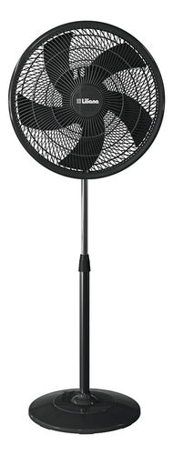 Ventilador De Pie 20 Liliana Vp20p Negro 90w Tio Musa 50.8 Cm Negro Plástico 5