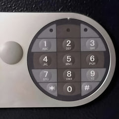 Caja Fuerte Seguridad Digital Tme20dn 20x31x20cm Negro