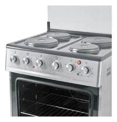 Cocina Electrica Kanjiblack 60cm Kjh-ekxl01v Plateado
