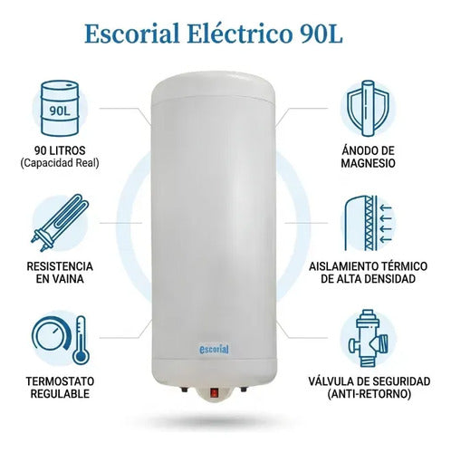 Escorial Eléctricos 90l Blanco