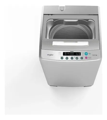 Lavarropas Whirlpool Wwi06aszwa 6,5kg 720 Rpm Silver