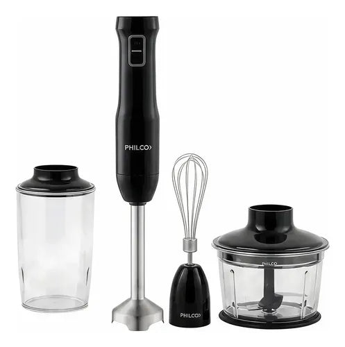 Licuadora De Mano Mixer Philco Lmph21133bn Turbo 600w Negro