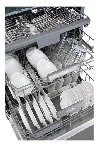 Lavavajillas Panelable Vondom Lvj14p De 14 Cubiertos Gris