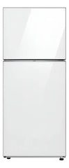 Heladera Con Freezer Inverter Samsung Bespoke Rt47cb664212b3 Color Clean White Con Capacidad De 457l
