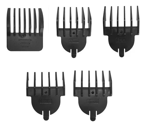 Afeitadora Y Recortadora Ultracomb Bk4918 Recargable Con Pantalla Led Y 6 Cabezales Plateado
