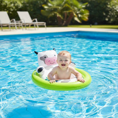 Inflable Asiento Animales Bestway 34058 Flotador Bebe Verde