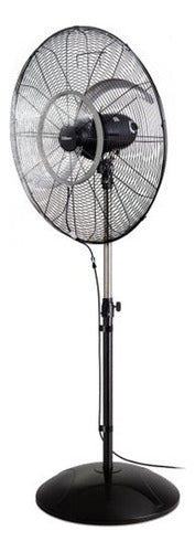 Ventilador Pie Industrial 2 Aspas Liliana Vpi32cb 280w Cts 81.28 Cm Metal