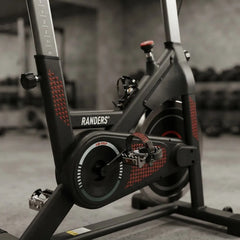 Bicicleta De Spinning Semi-profesional Randers 895sp H:150kg Negro