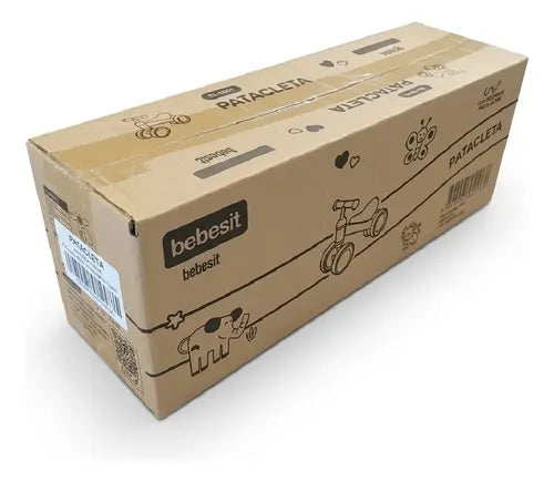 Patacleta Camicleta De Equilibrio 4 Ruedas Bebesit Sl-1501-b Rosa