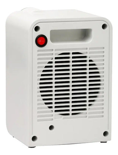 Calefactor Eléctrico Caloventor Liliana Ptc617 Forzahot Blanco