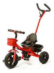 Triciclo Con Manija & Canasto Rojo Sl 1701 - Bebesit