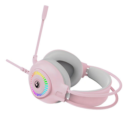 Auricular Headset Gaming Marvo H8325pk Scorpion Rosa Cts
