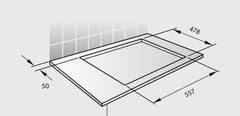 Anafe De Empotrar Ormay Spazio Ix Inox Multigas 4 Hornallas  Gris