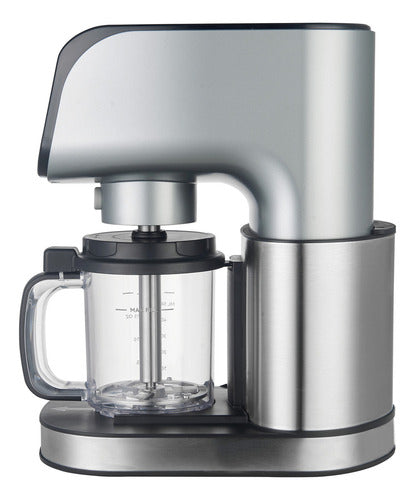 Máquina De Helado Atma Dolce Icmat1010n 10 Programas Inox Plateado
