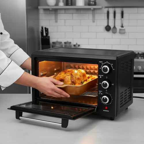 Horno Grill Sansei Hgsa1724uapi 17l Negro