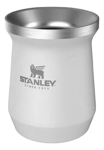 Mate Stanley Conservador Térmico Frio Caliente 236ml Polar Blanco Liso
