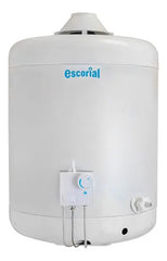 Termotanque A Gas Escorial 45lts Multigas Conexión Superior Blanco