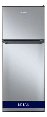 Heladera Con Freezer Ciclica Drean 215 Litros Color Inox Rzd215pvarx0 Gris