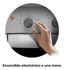 Horno A Gas Longvie H1500xf Con Grill Eléctrico De Empotrar Acero Inoxidable