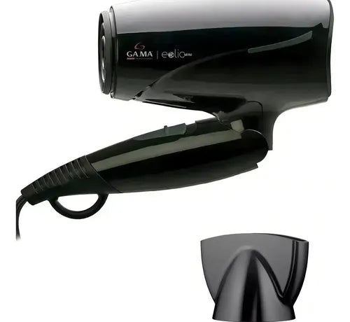 Secador De Pelo Ga.ma Italy Sn23816 Eolic Mini Negro Negro