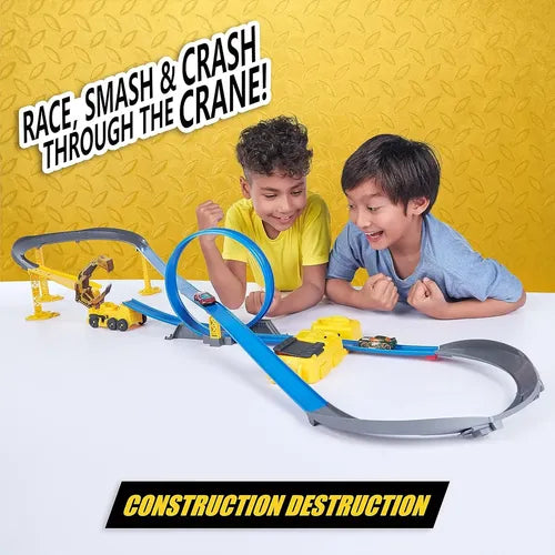 Set Pista Metal Machines Construction Destruction Zuru C Azul