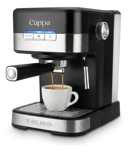 Cafetera Espresso Yelmo Ce-5110 De 1,5 Lts 1100w 19 Bar Negro