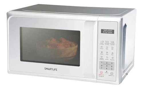 Microondas Smartlife Digital Sl-mwo20mdb Blanco 20l