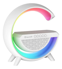 Parlante Portatil Inalambrico Bluetooth Marvo Sg302 Rgb Cts Color Blanco