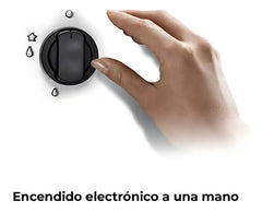 Anafe A Gas Longvie A2600rxf Inox Rejillas De Ventilación Color Gris