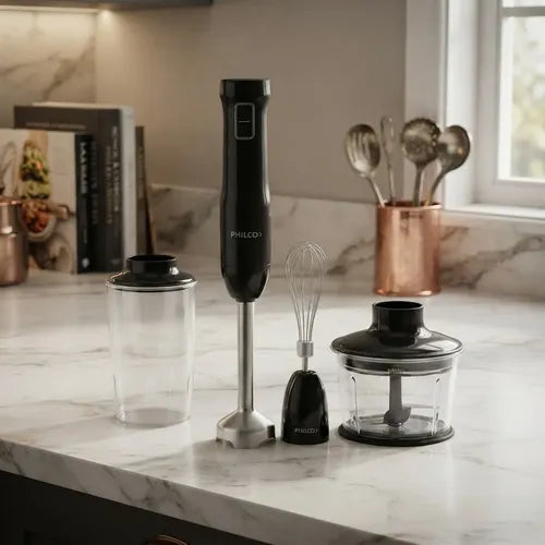 Licuadora De Mano Mixer Philco Lmph21133bn Turbo 600w Negro