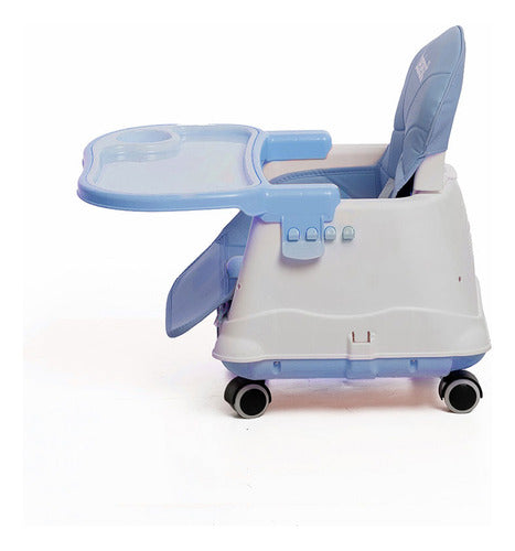 Silla De Comer Booster Bebesit 6250 Celeste