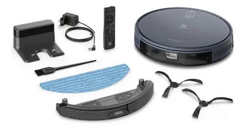 Aspiradora Robot Electrolux 4 En 1 Wi-fi Azul Erb44 Azul Oscuro
