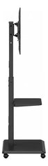 Carro Soporte Onebox Ob-rack75 Carro Movil Tv 37'' A 75'' Negro